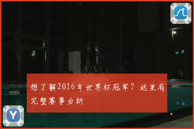 想了解2016年世界杯冠军？这里有完整赛事分析