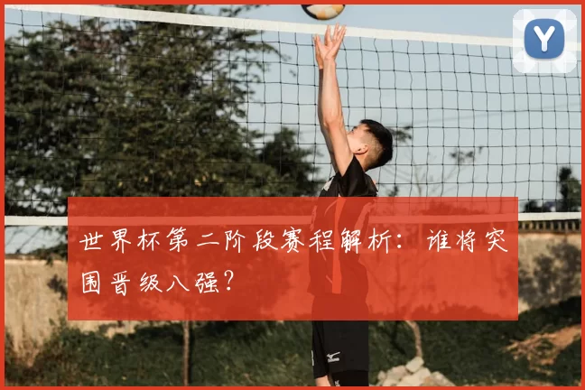 世界杯第二阶段赛程解析:谁将突围晋级八强?